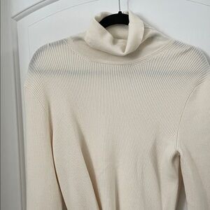 Michael Kors Belted Turtleneck Sweater